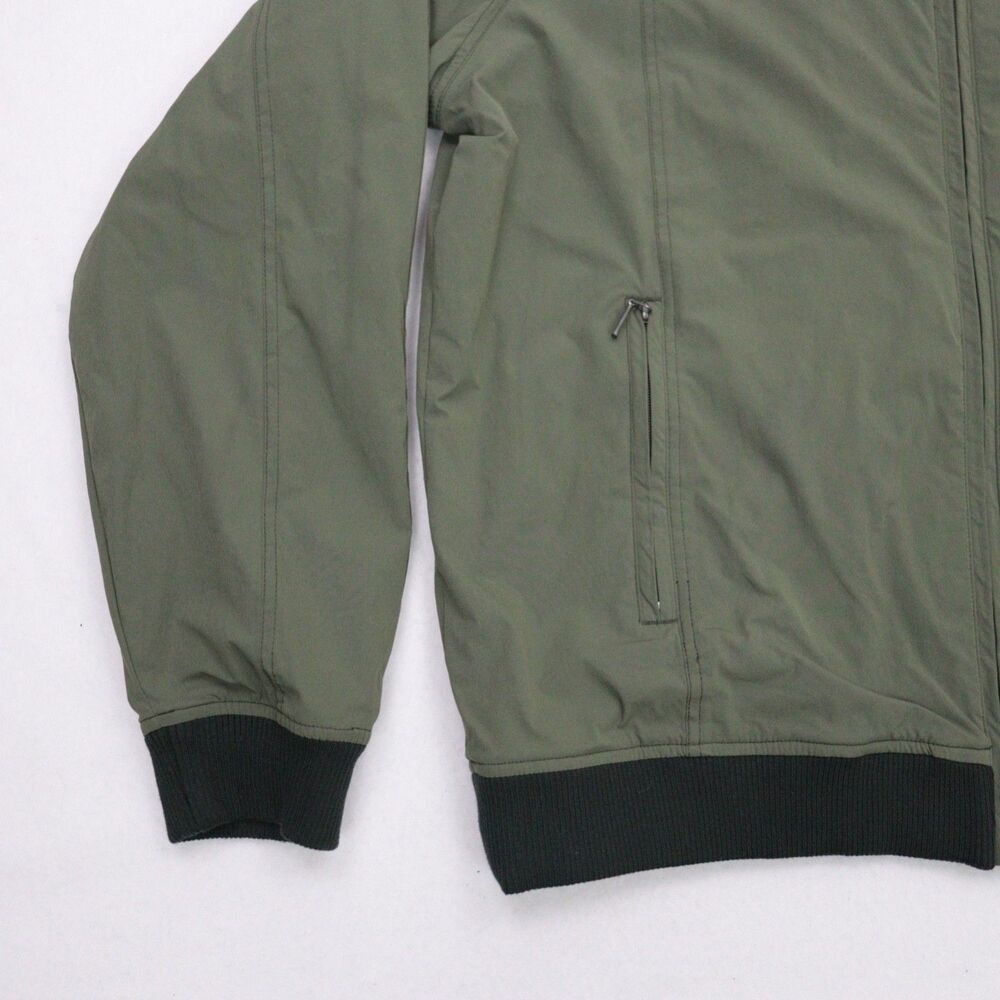 Carbon 2 Cobalt Bomber Jacket Mens Large Nylon Sherpa Lined Outdoors Utility - Picture 6 of 9